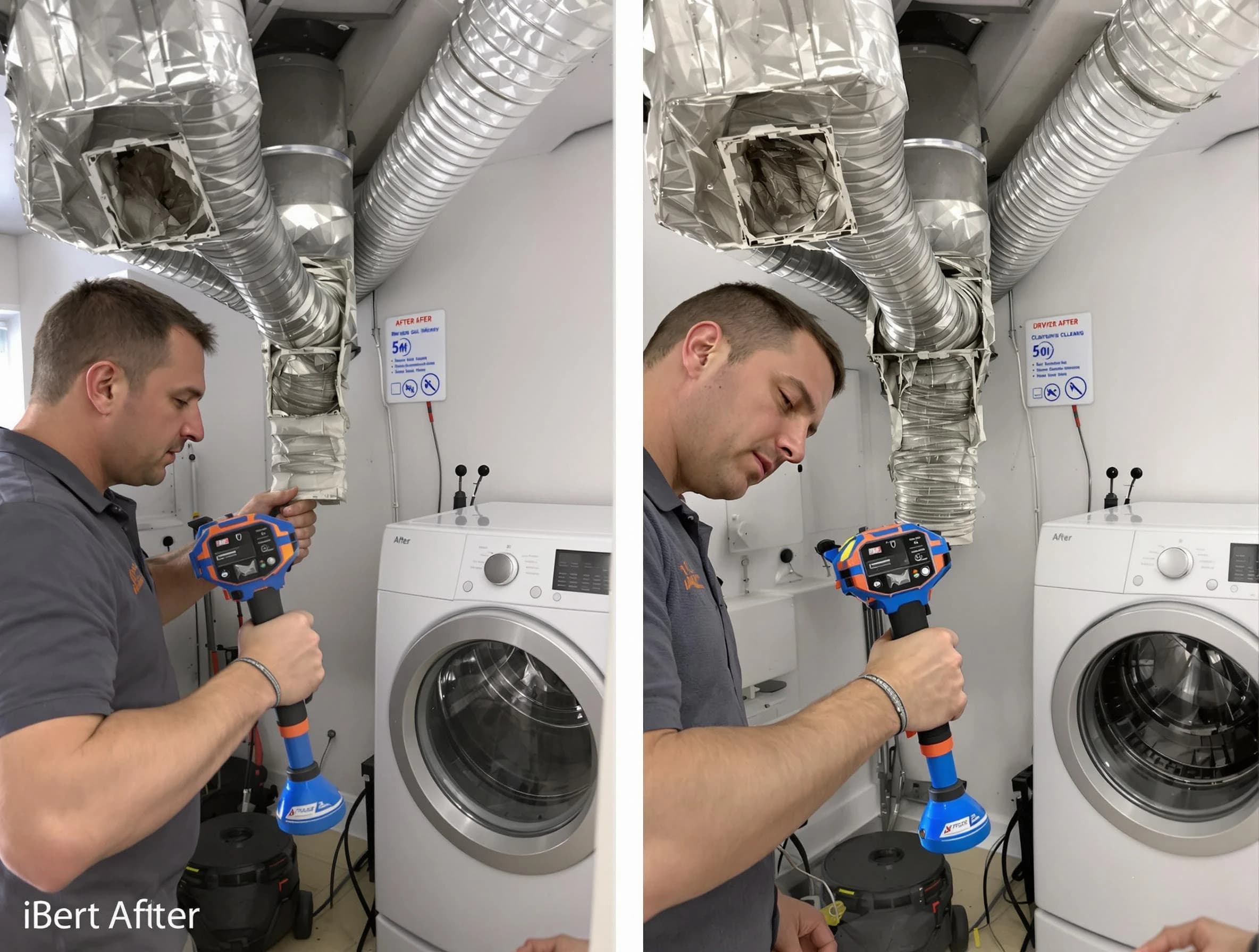 Professional clogged vent cleaning by Tempe Dryer Vent Cleaning in Tempe