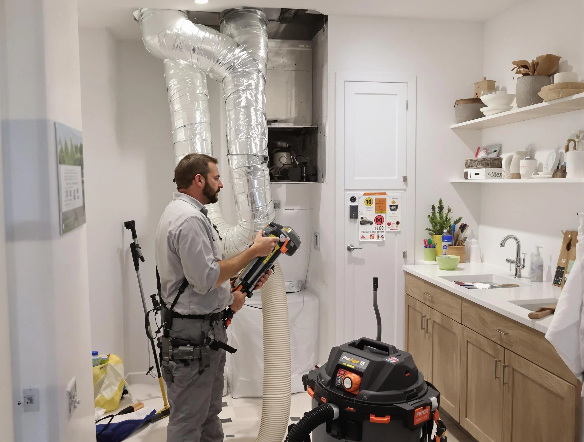Clogged Dryer Vent Cleaning in Tempe