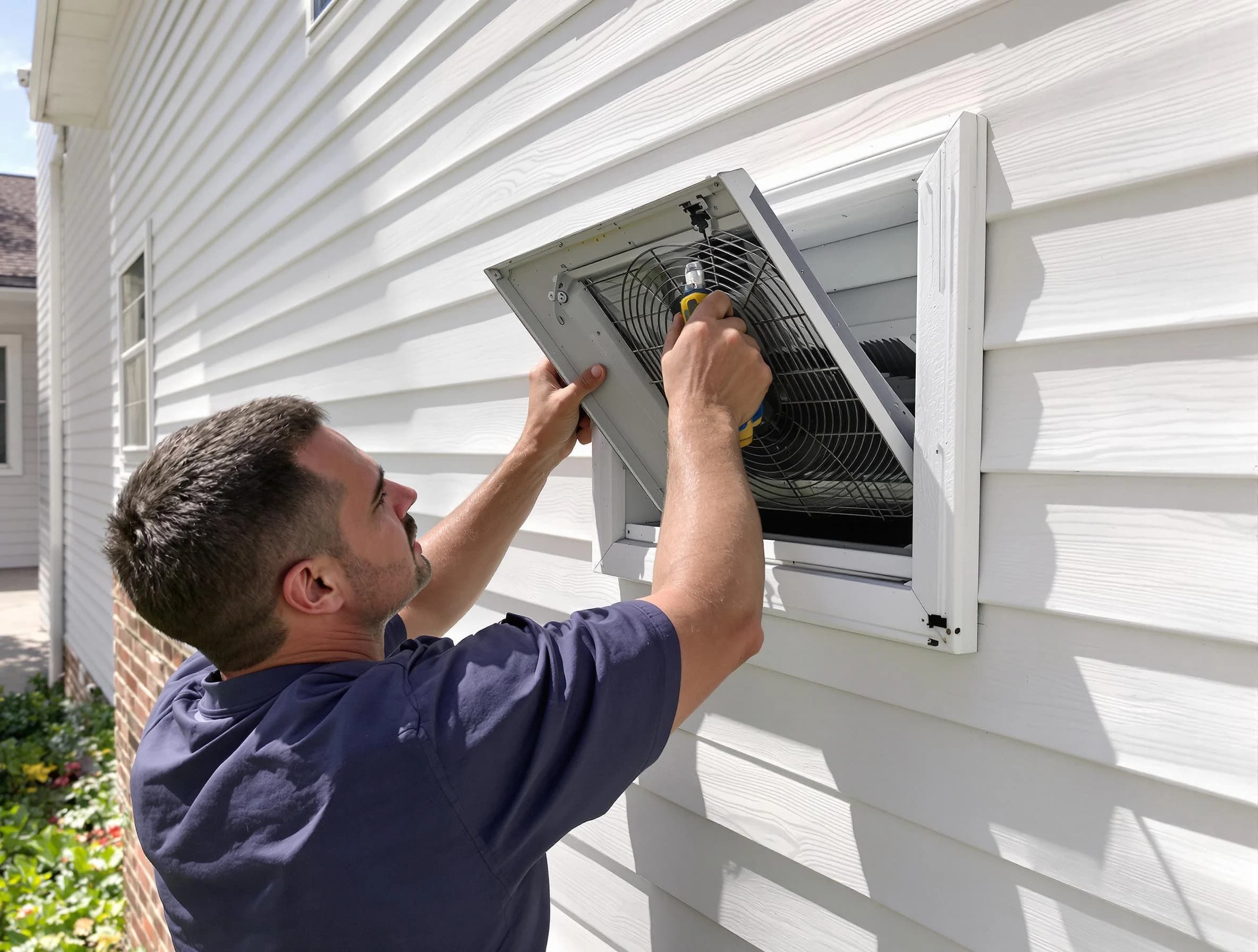 Dryer Vent Cover Replacement in Tempe