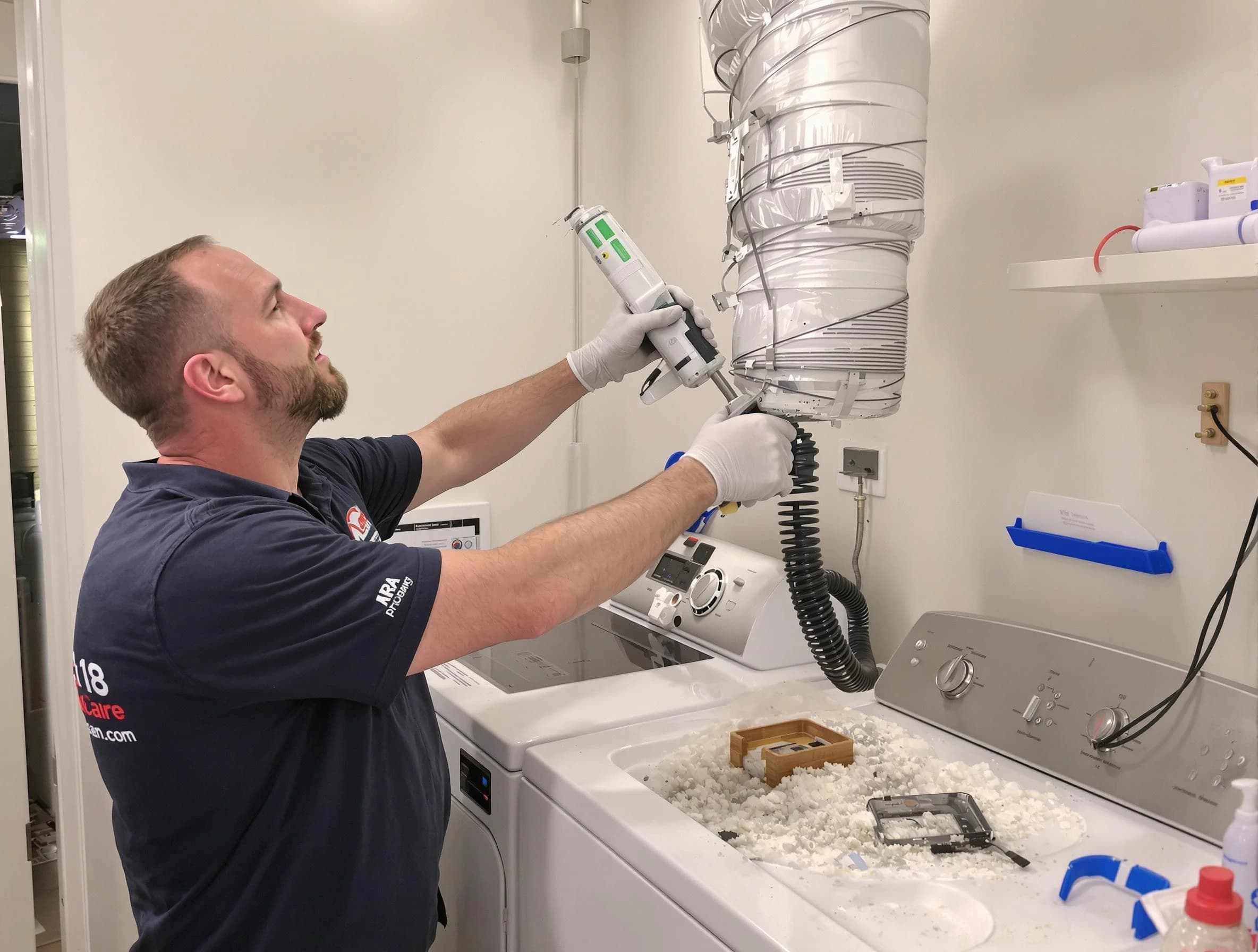 Gas Dryer Vent Cleaning in Tempe