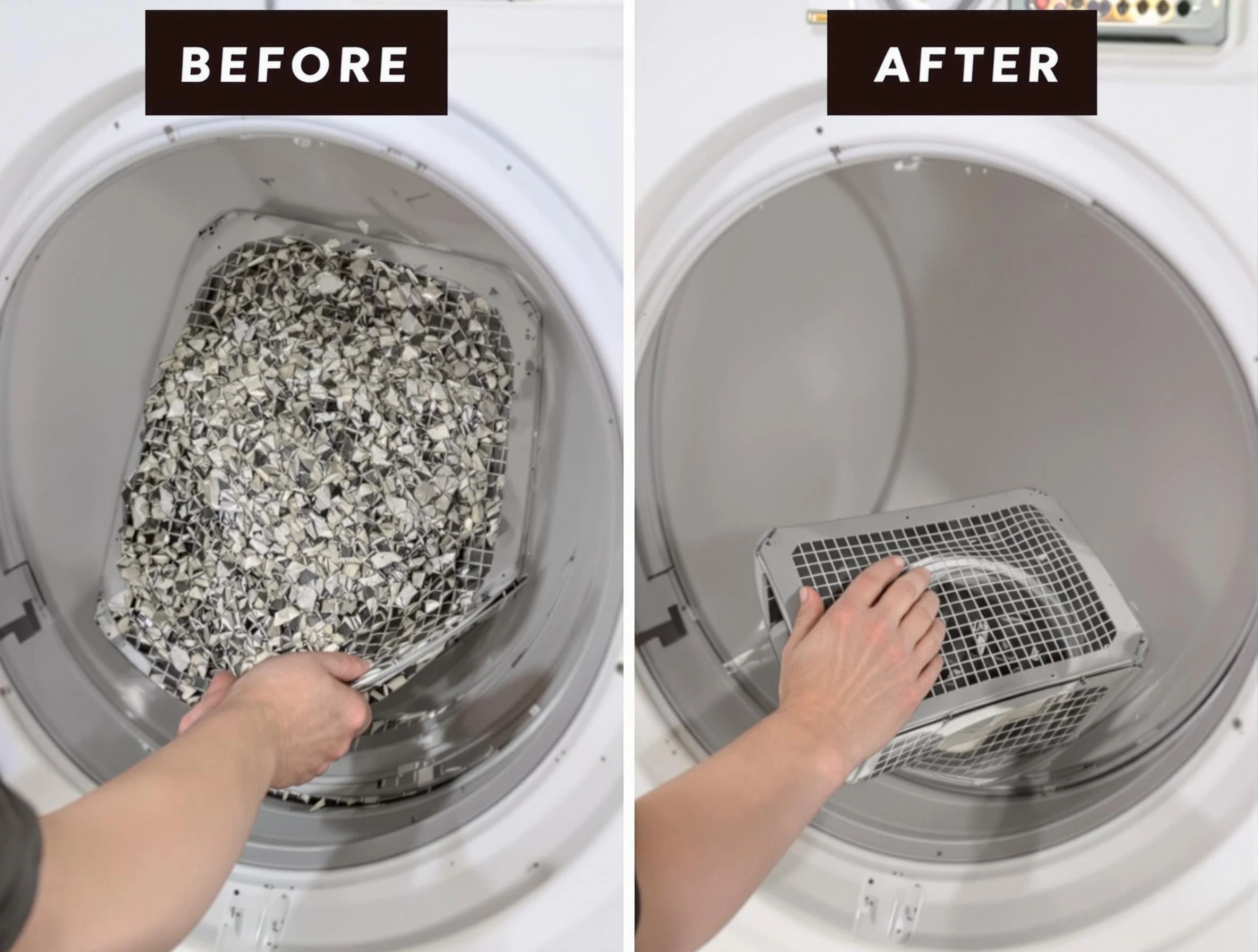 Professional lint trap cleaning by Tempe Dryer Vent Cleaning in Tempe