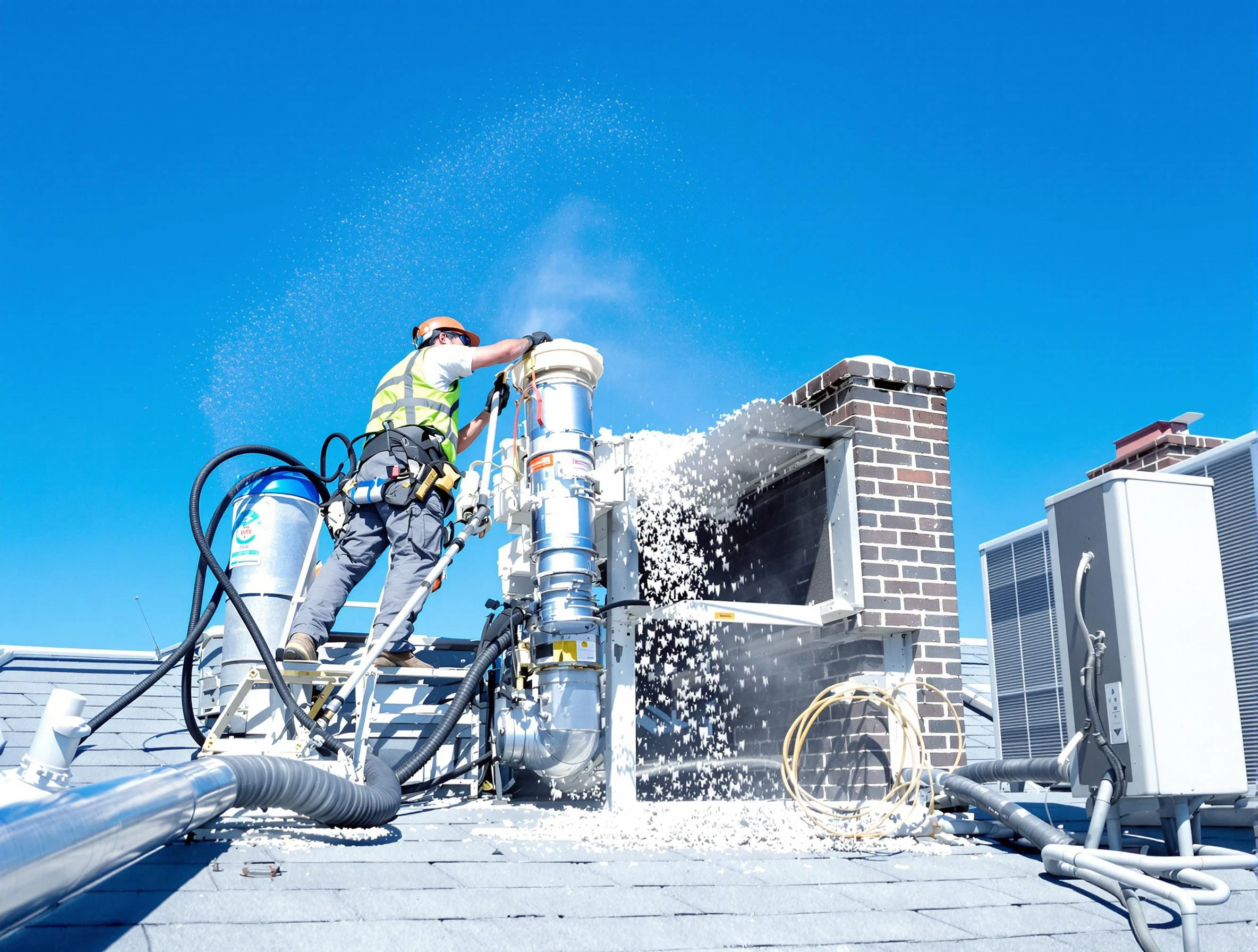 Expert roof dryer vent cleaning by Tempe Dryer Vent Cleaning in Tempe