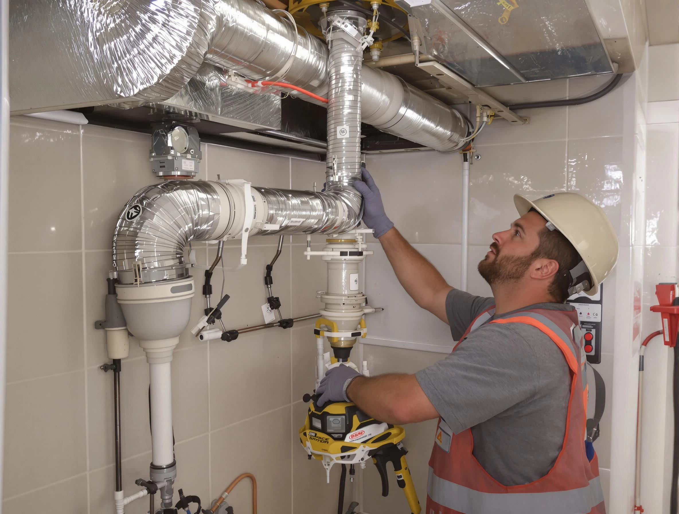 Tempe Dryer Vent Cleaning expert performing professional dryer vent repair and installation in Tempe