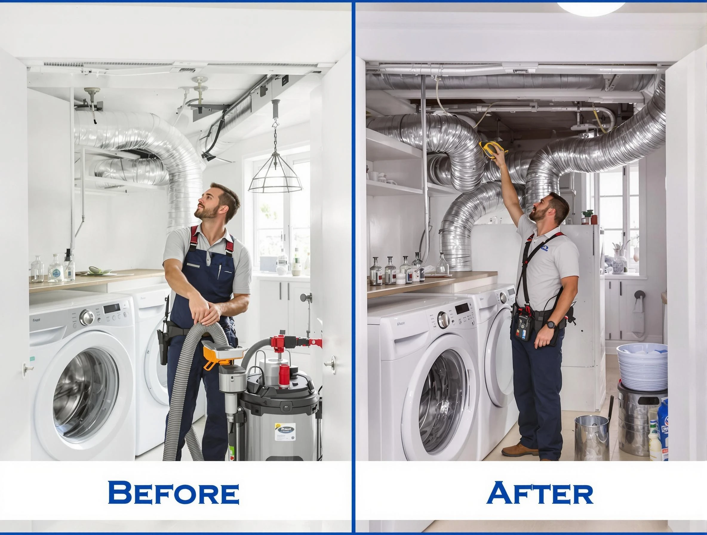 Expert gas dryer vent cleaning by Tempe Dryer Vent Cleaning in Tempe